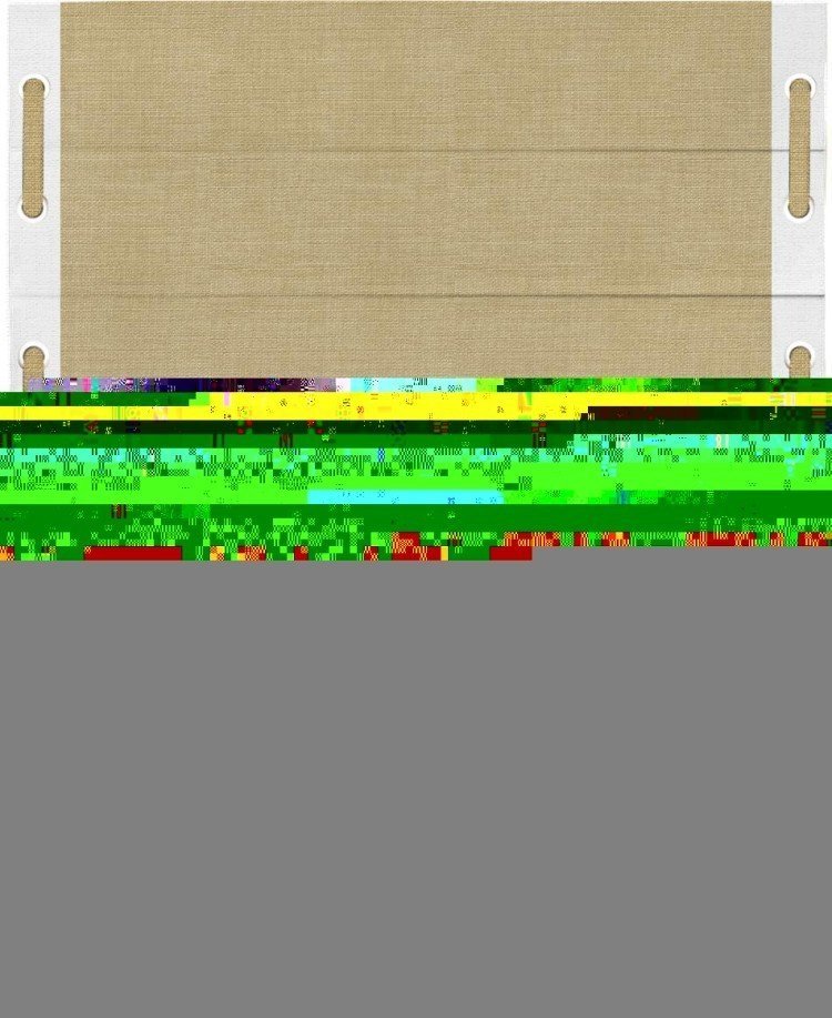 Римская штора «Кортин» с кантом Стрим Дуо (люверсы с пояском), для проема, ткань лён бежевый